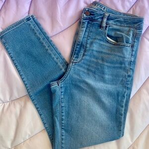 AE Super High Rise Jeggings